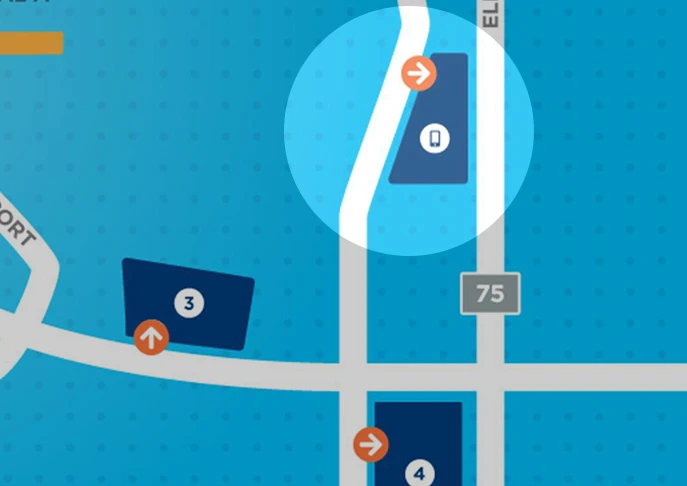 Bradley International Airport Cell Phone Lot Map 2025