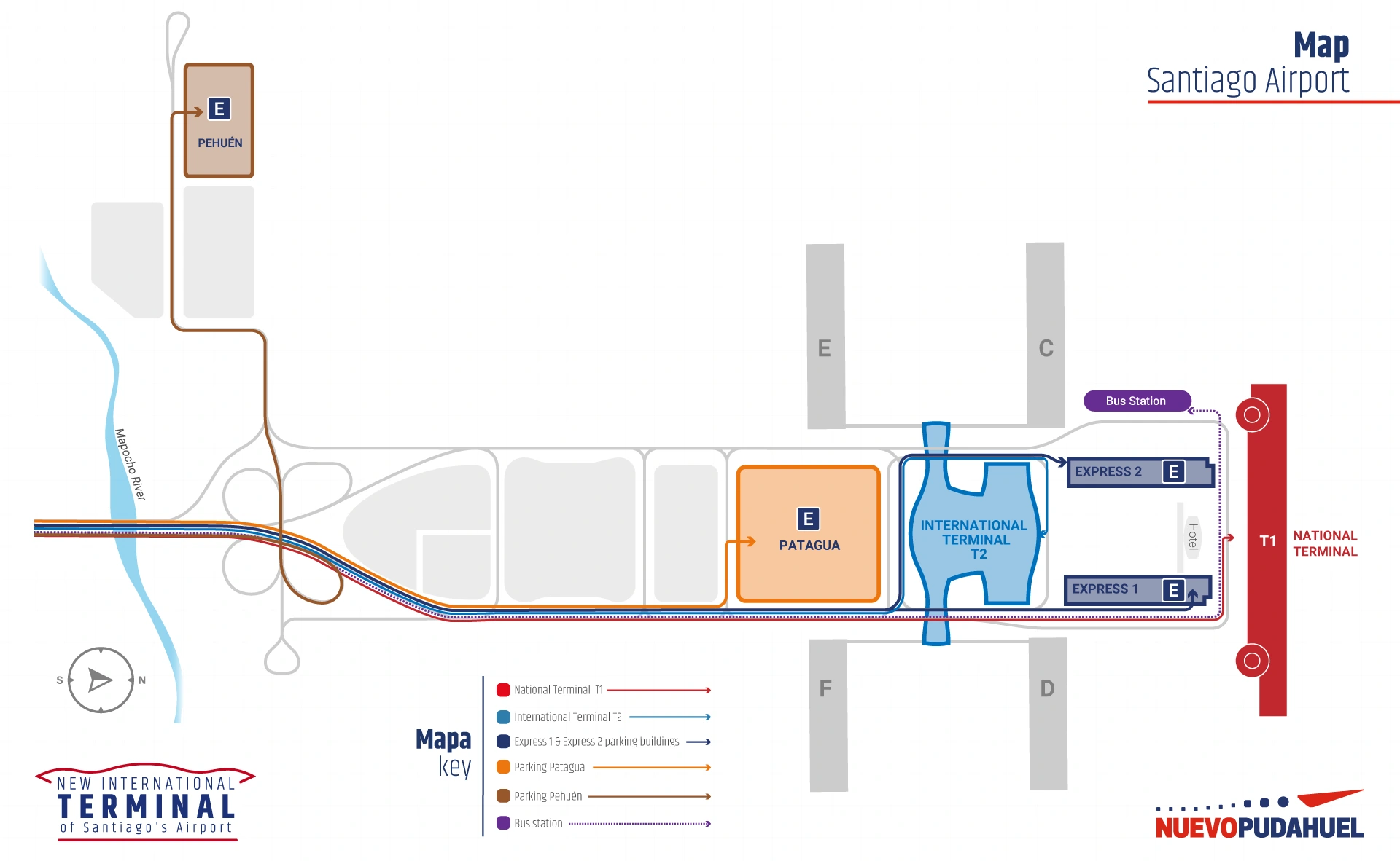El Paso International Airport Sun Metro Route 33 Map 2025
El Paso International Airport Ground Transportation Map