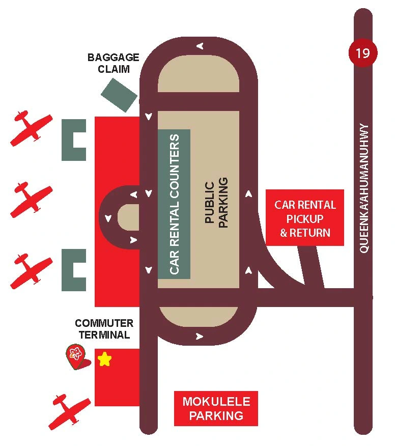 Table of Contents Ellison Onizuka Kona International Airport Ground Transportation Map 2025-2024