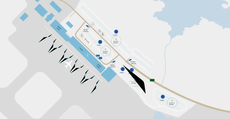 Haugesund Airport Terminal Map 2025