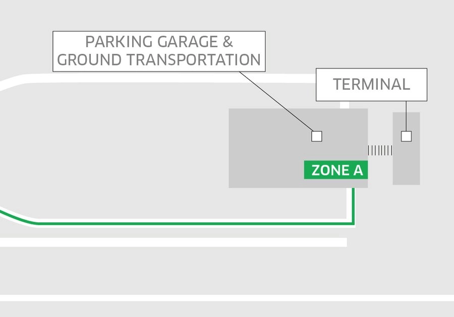 Table of Contents Indianapolis International Airport Uber Stagine Area Map 2025-2024