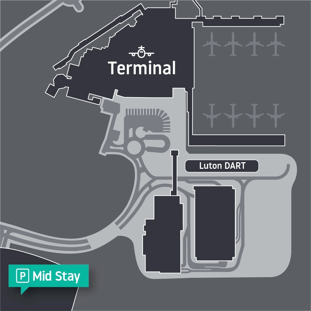 Table of Contents London Luton Airport Mid Stay Parking Map 2025