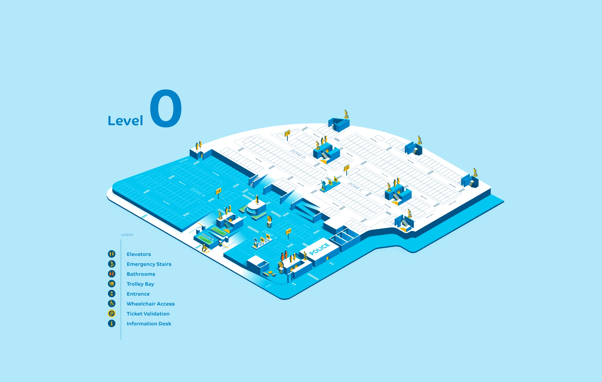 Malta International Airport Park East L0 Map 2025