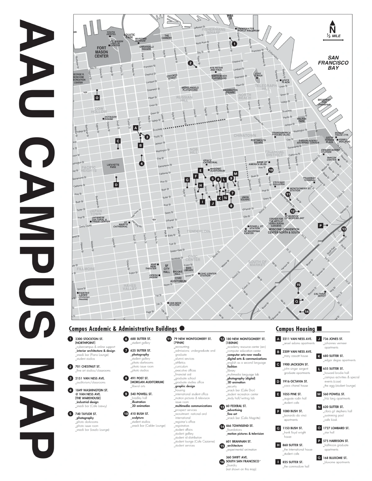 South San Francisco Campus Map 2025