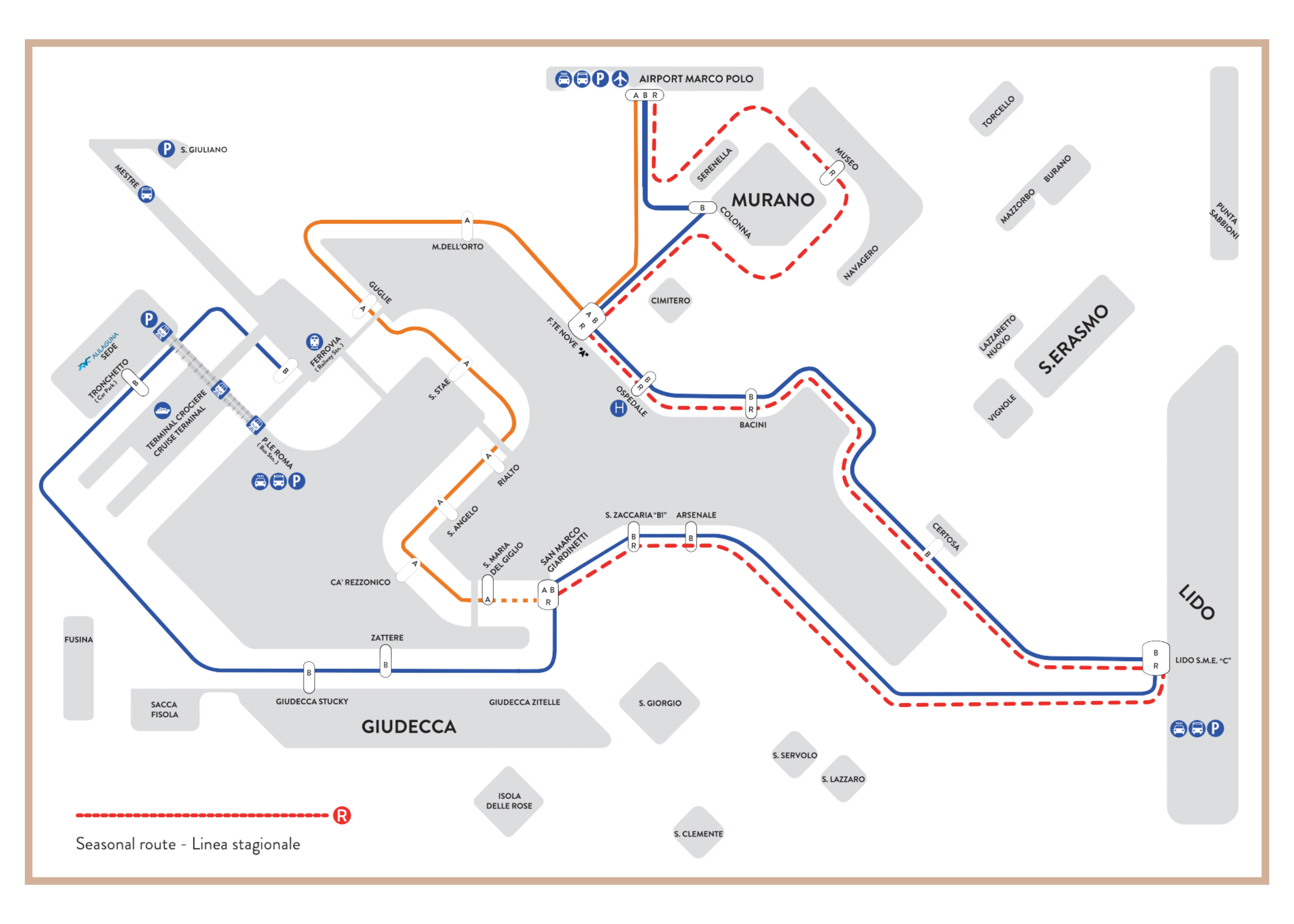 Table of Contents Venice Marco Polo Airport Ground Transportation Map To City  2025