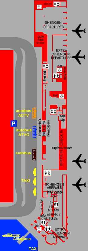 Table of Contents Venice Marco Polo Airport Transportation Terminals Map 2025