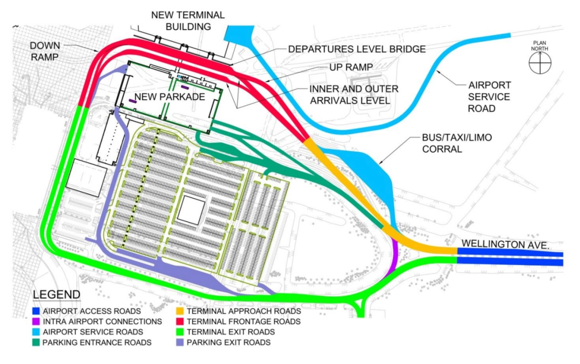Winnipeg Richardson International Airport Ground Transportation Map 2025
