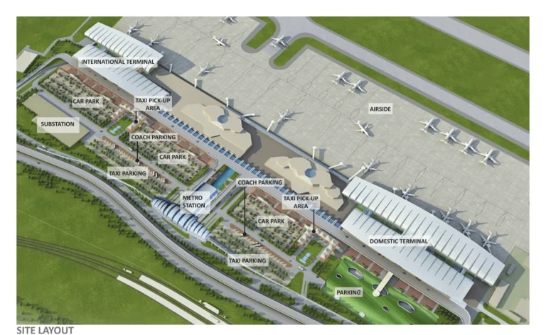 Chennai International Airport Parking Map 2025-2019