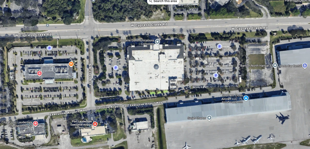 Table of Contents Fort Lauderdale Executive Airport Parking Map 2025