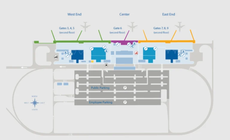 Hilo International Airport Parking Map 2025-2024