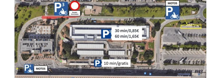 Ibiza Airport Parking Map 2025