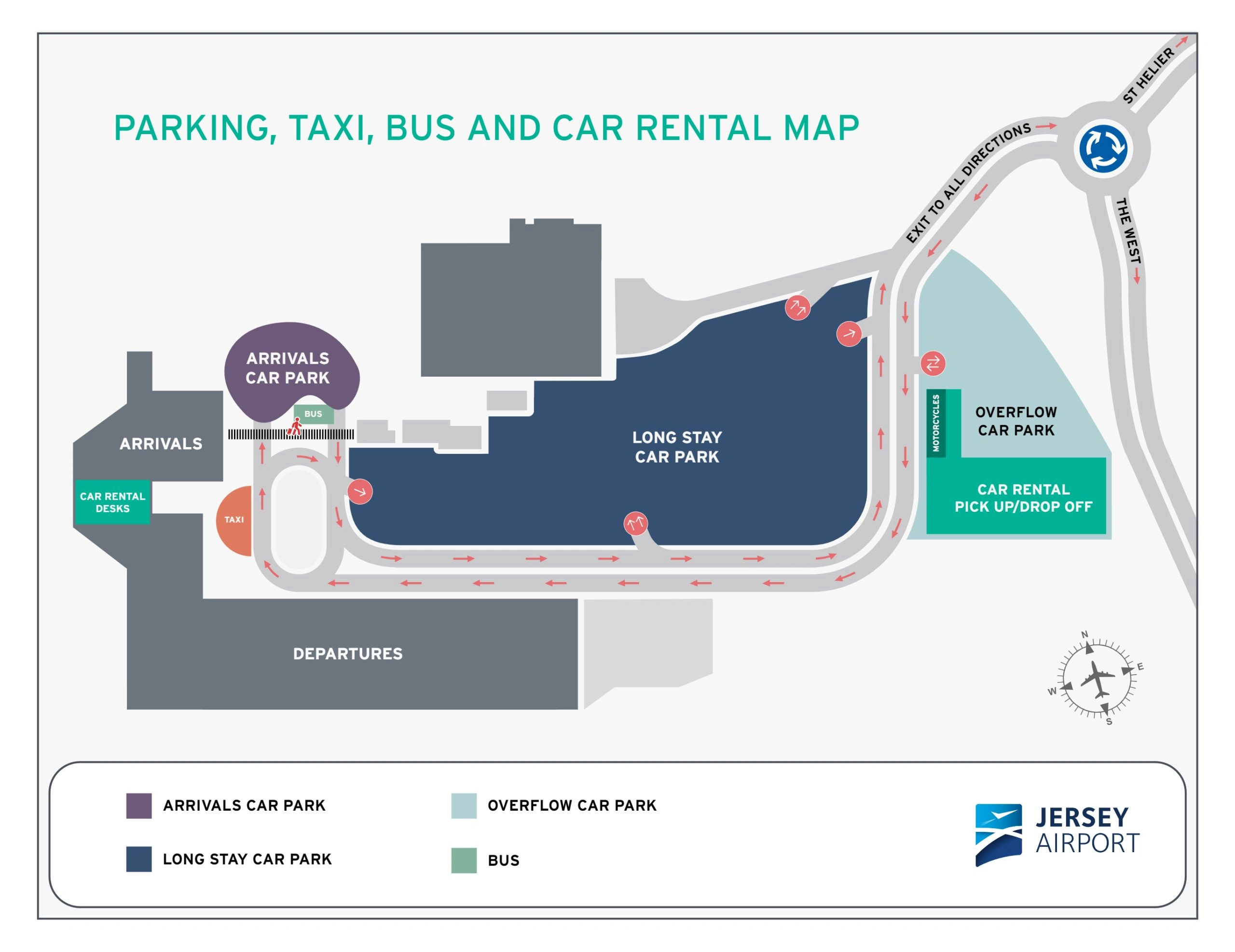 Table of Contents Jersey Airport Parking Map 2025-2024