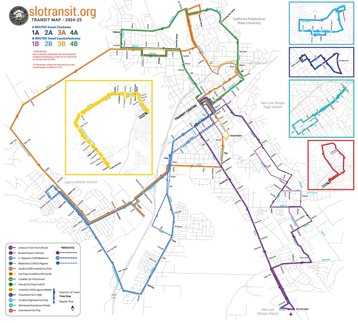 Table of Contents San Luis Obispo County Airport Transit Route Map 2025
San Luis Obispo County Airport Ground Transportation Map