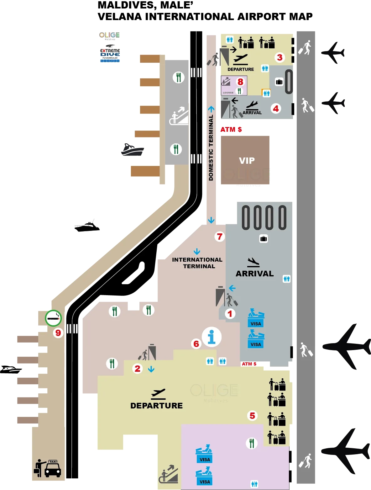 Table of Contents Velana International Airport Ground Transportation Map 2025