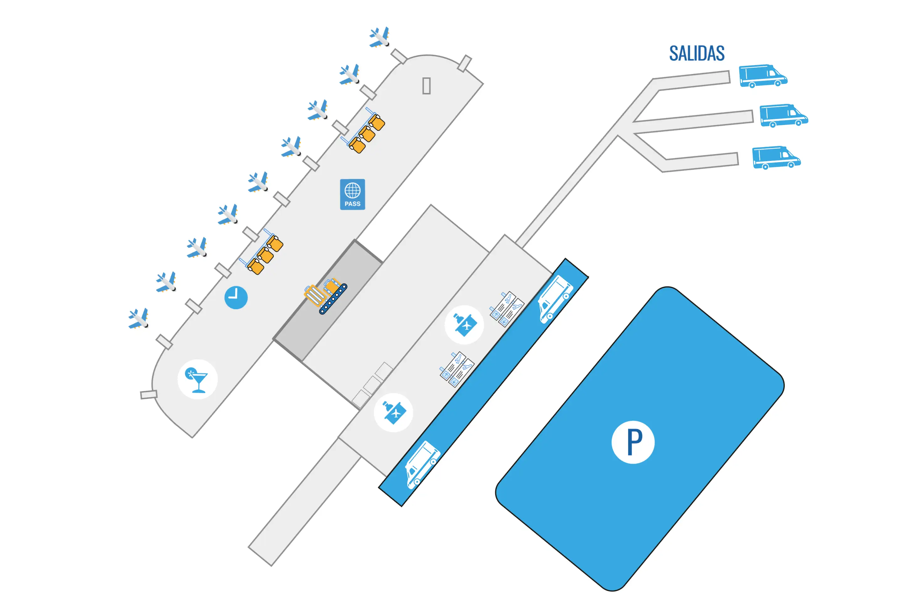 CancuÌn International Airport Terminal 4 Map 2025