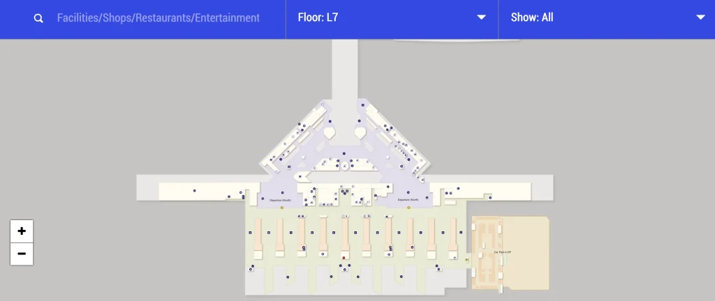 Hong Kong International Airport Terminal 1 L7 Map 2025