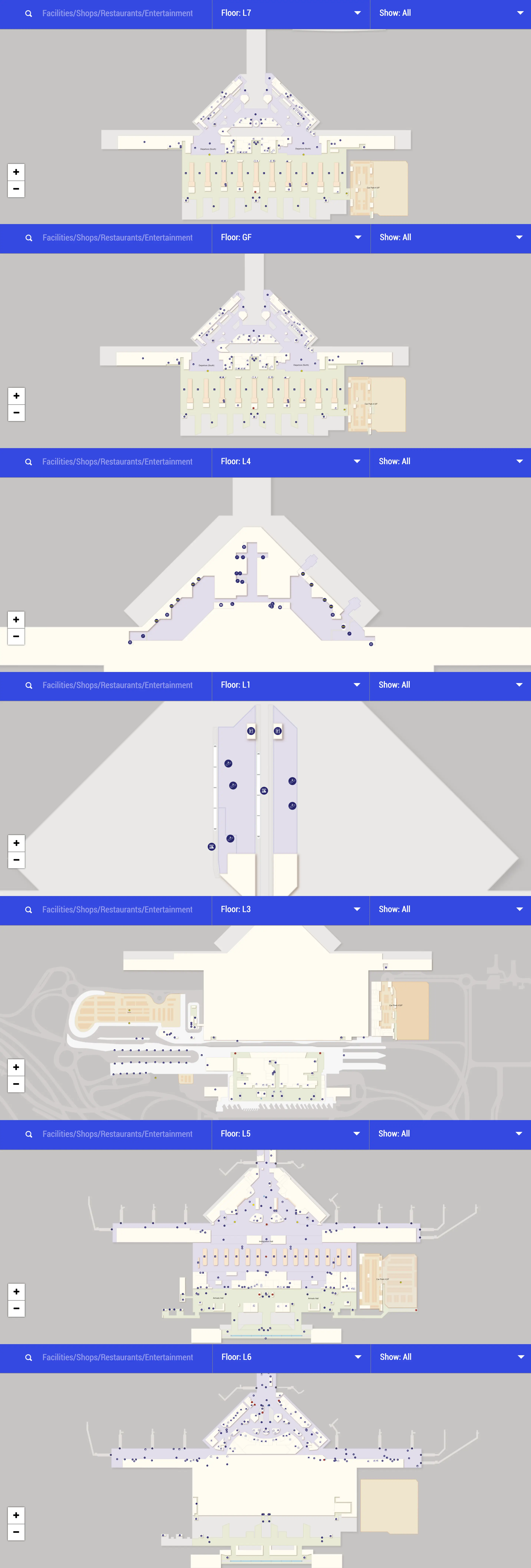 Hong Kong International Airport Terminal 1 Map 2025