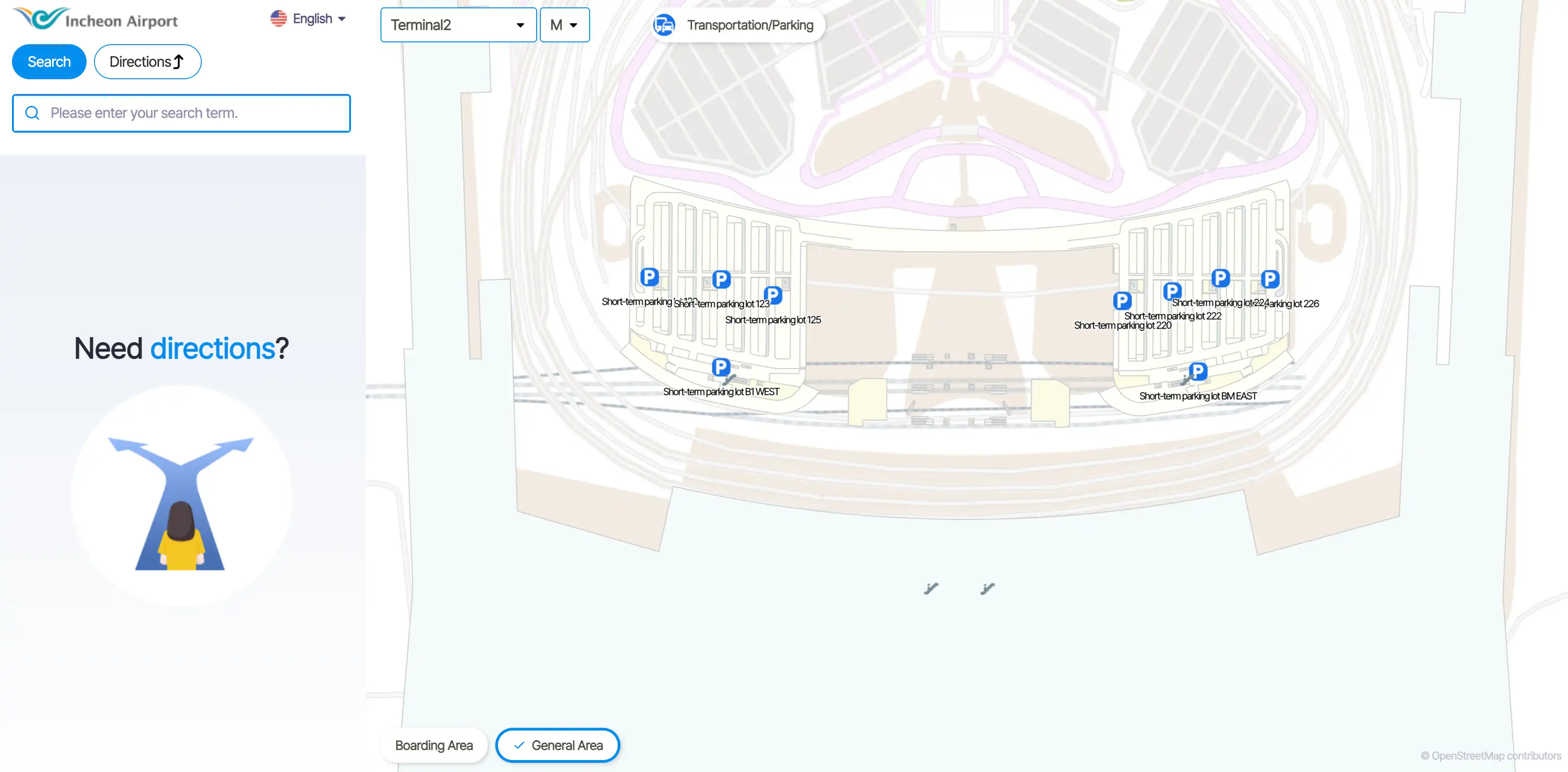 Incheon International Airport Terminal 2 Level M Map 2025