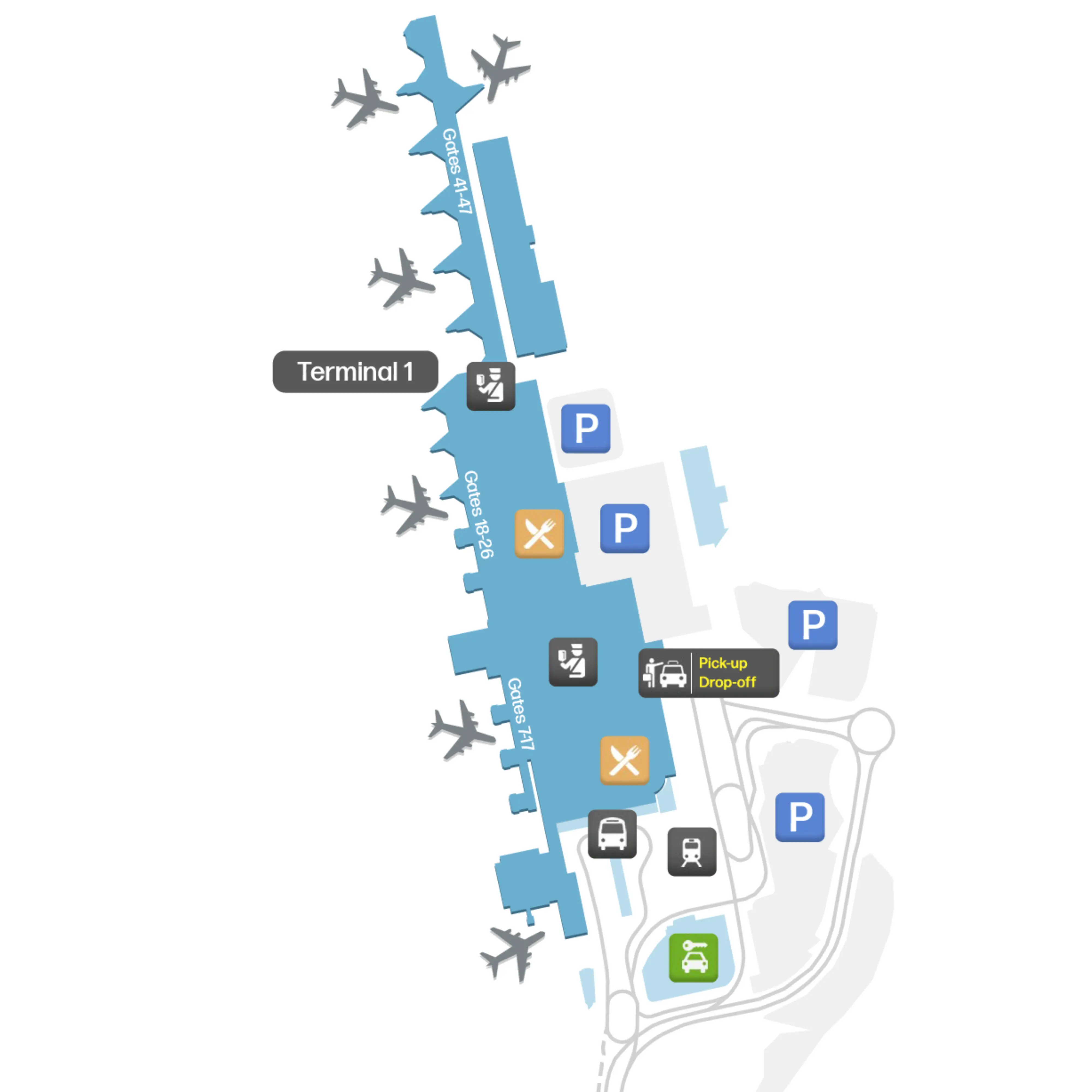 Lisbon Humberto Delgado Airport Terminal 1 Map 2025