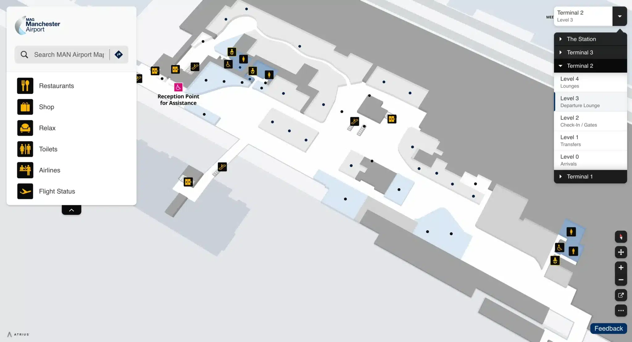 Manchester Airport Terminal 2 Map Most Up To Date All Maps Manchester Airport Terminal 2 Map Most Up To Date All Maps