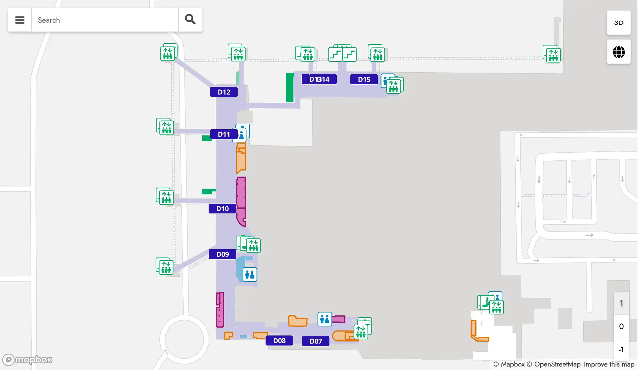 Milan Malpensa Airport Terminal 2 Level 1 Map 2025