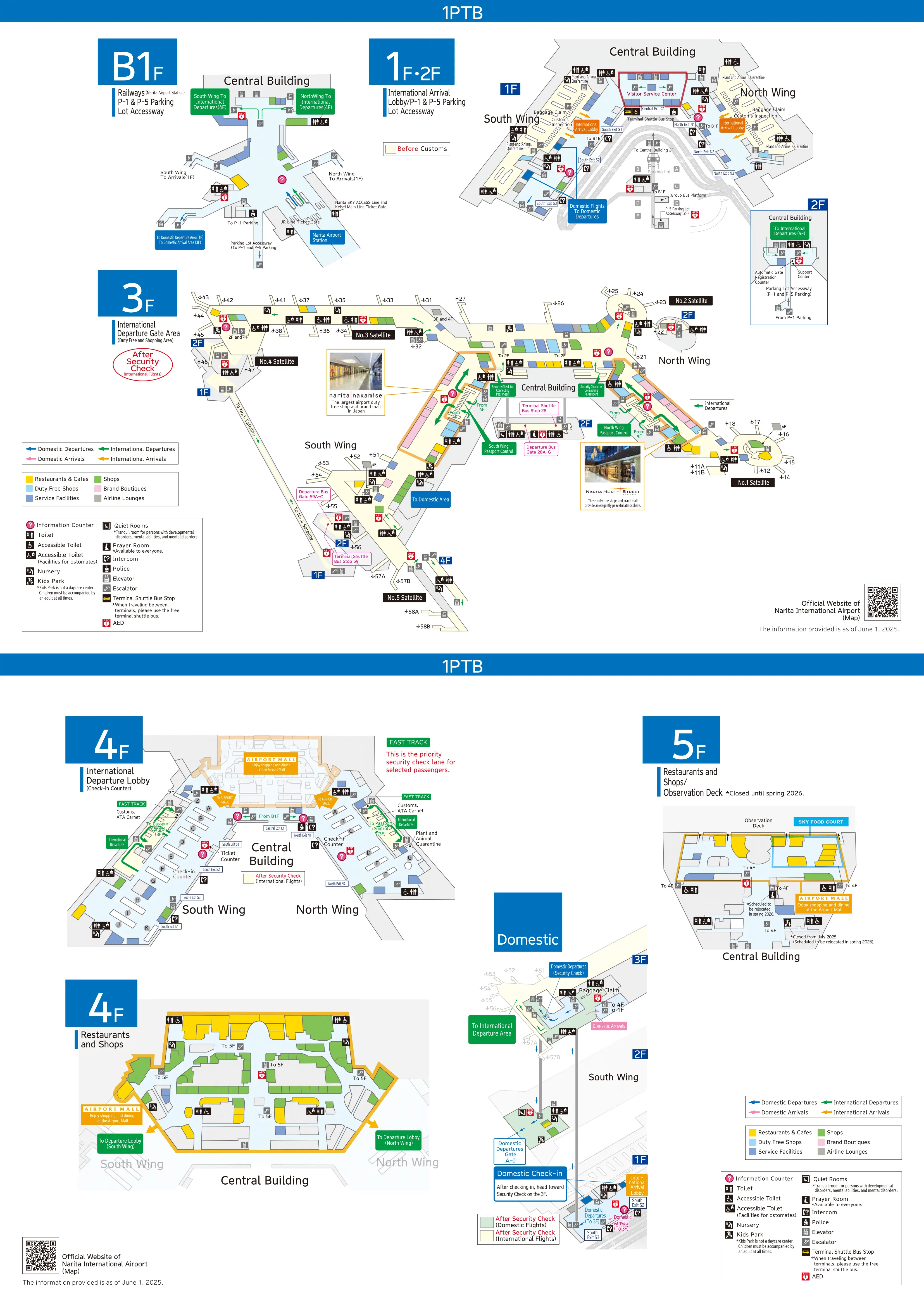 Narita International Airport Terminal 1 Map 2025