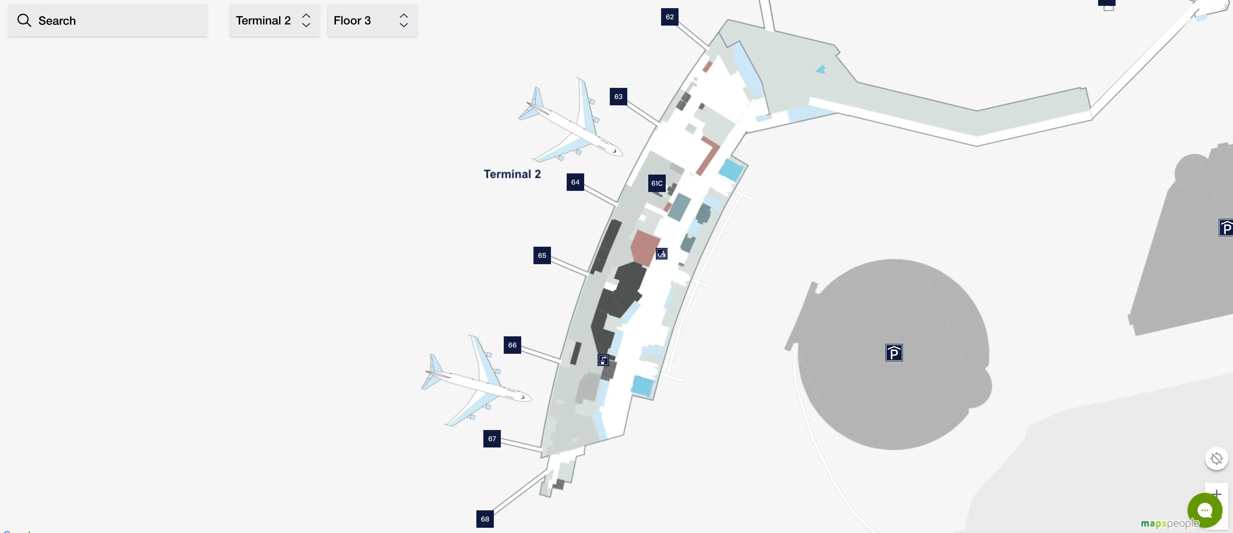 Stockholm Arlanda Airport Terminal 2 Level 3 Map 2025