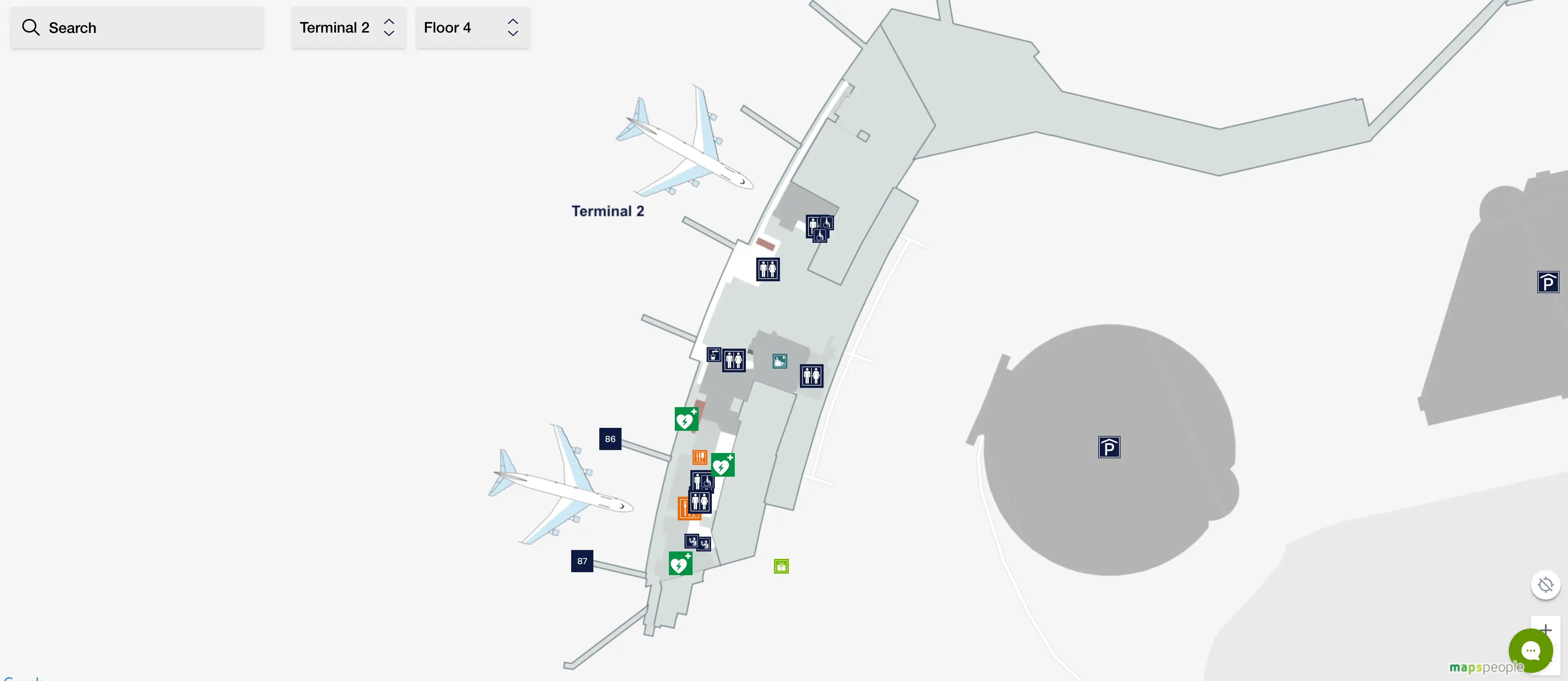 Stockholm Arlanda Airport Terminal 2 Level 4 Map 2025