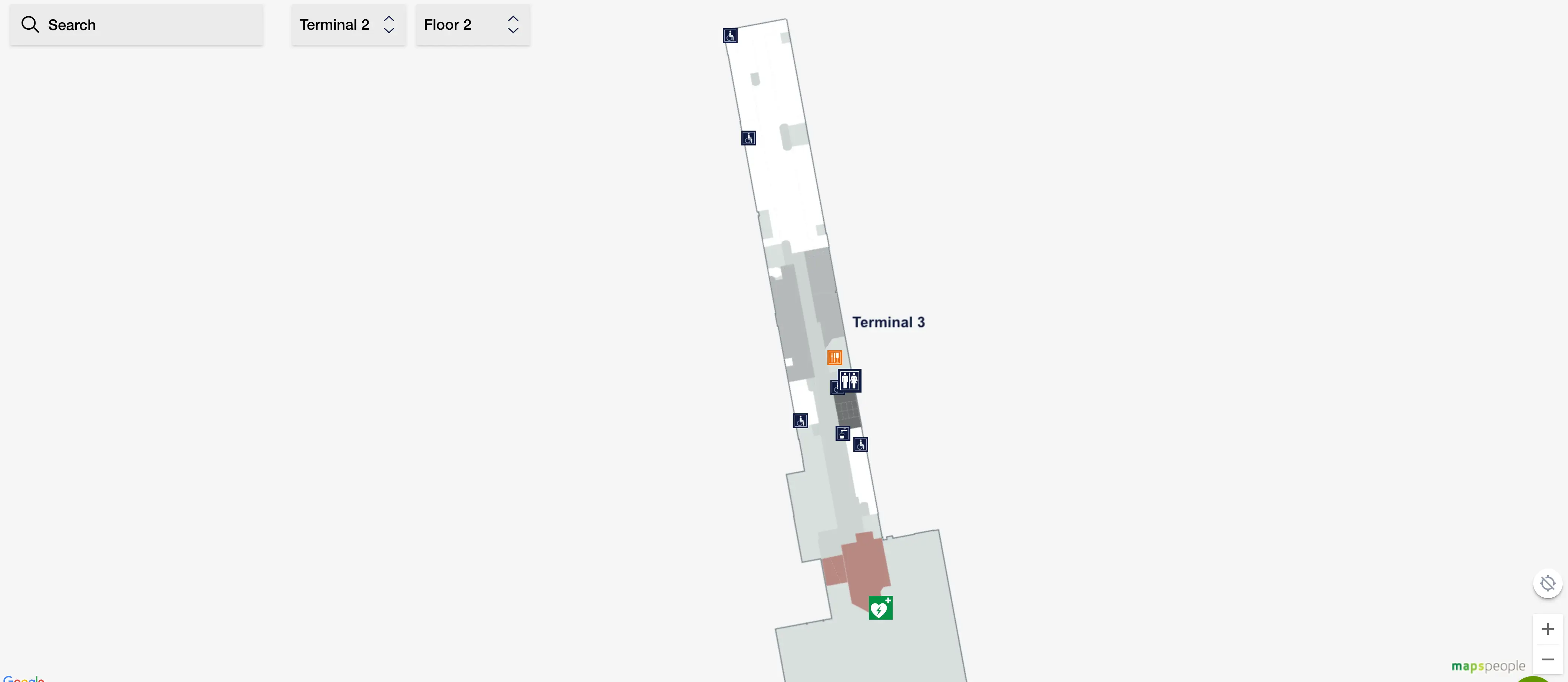 Stockholm Arlanda Airport Terminal 3 Level 2 Map 2025