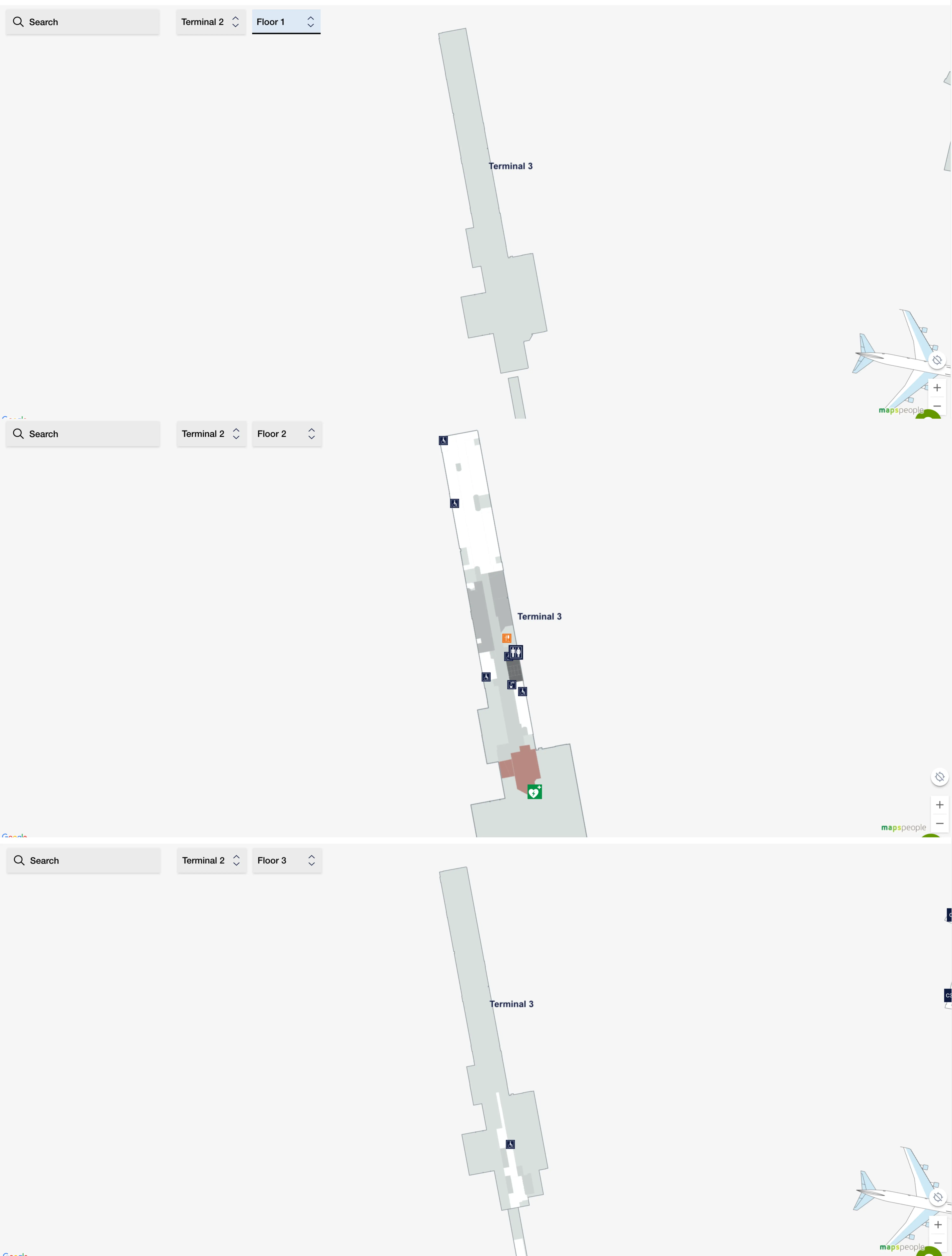 Stockholm Arlanda Airport Terminal 3 Map 2025