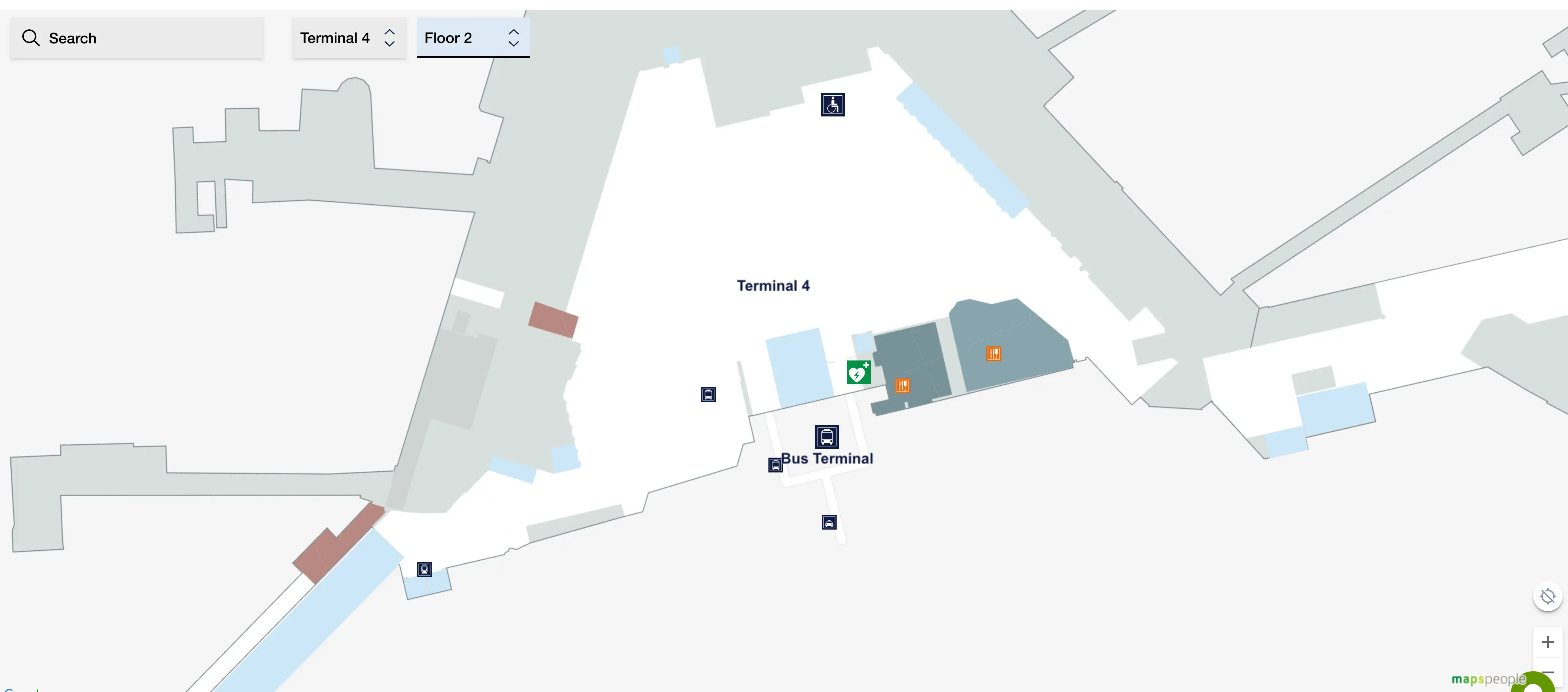 Stockholm Arlanda Airport Terminal 4 Level 2 Map 2025