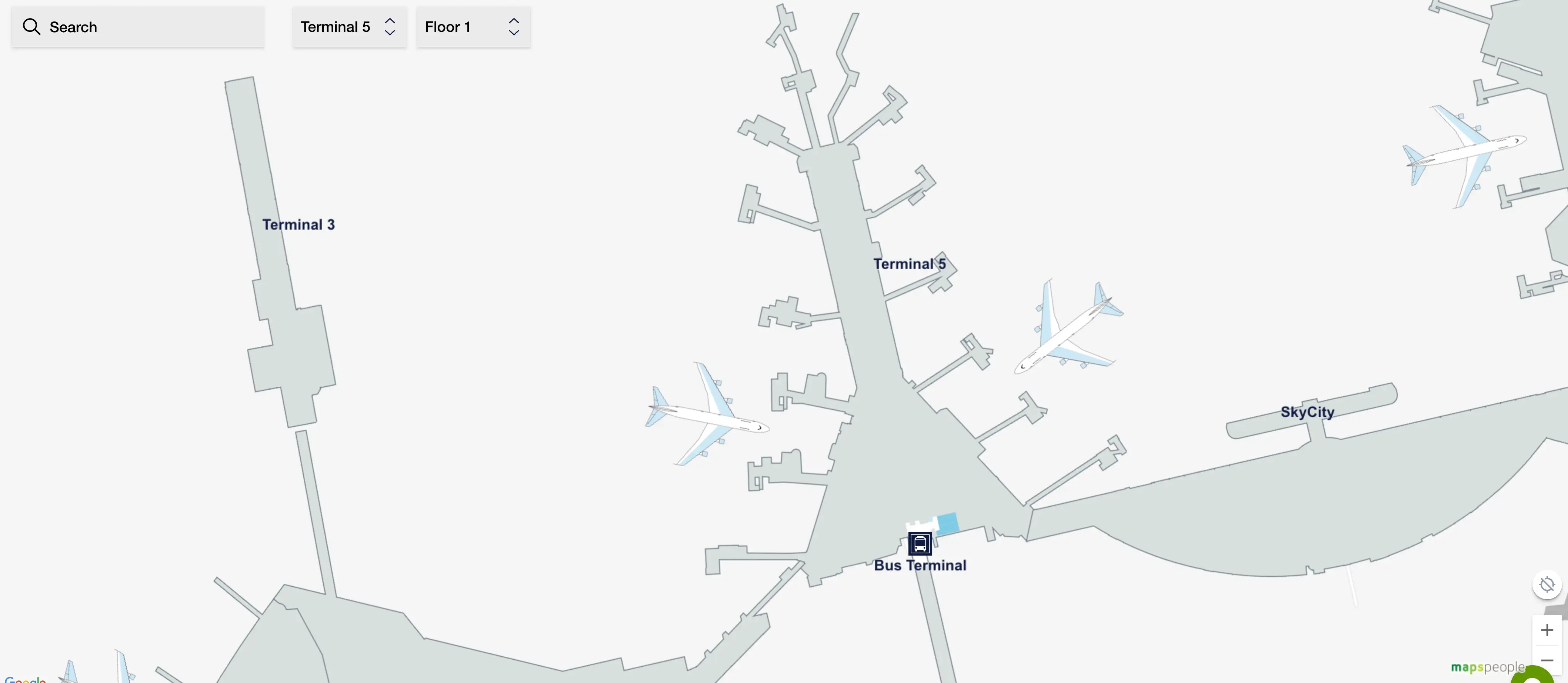 Stockholm Arlanda Airport Terminal 5 Level 1 Map 2025