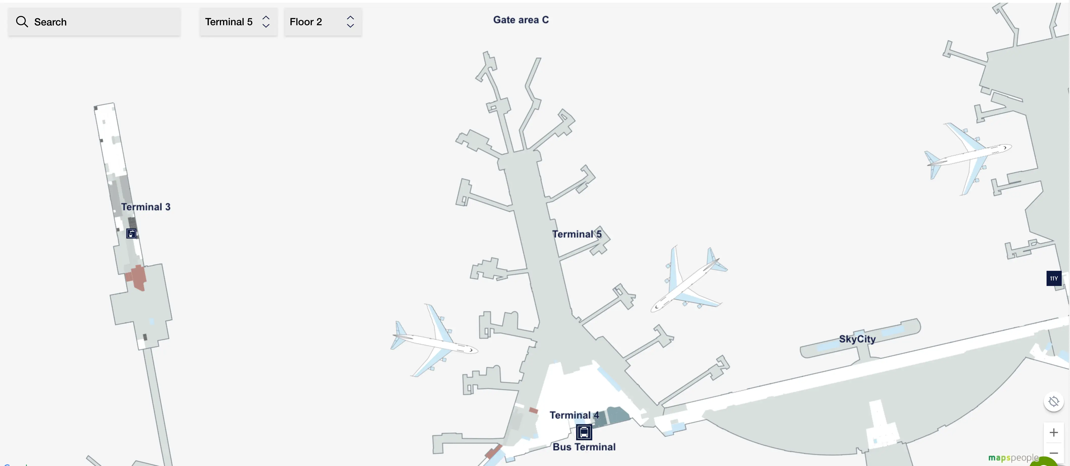 Stockholm Arlanda Airport Terminal 5 Level 2 Map 2025