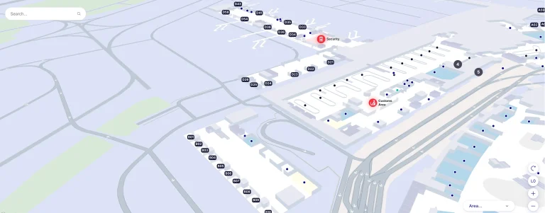 Zurich Airport Terminal D Level 0 Map 2025