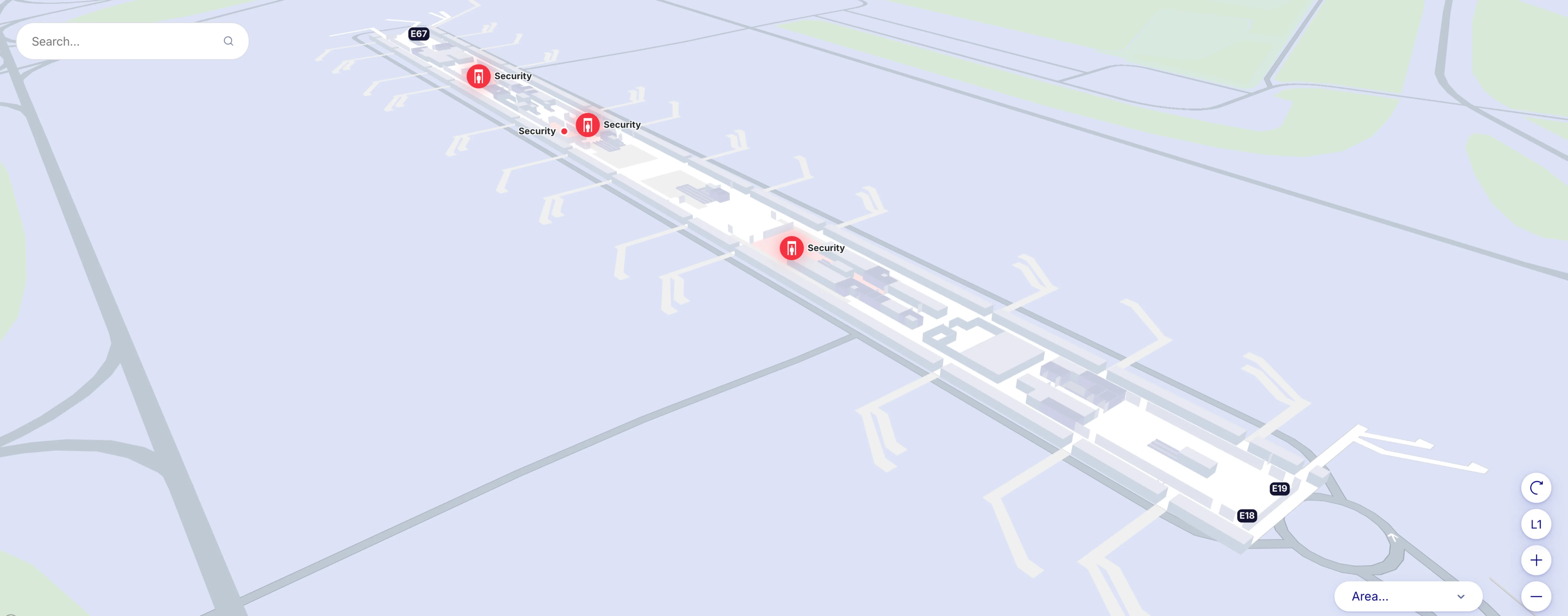 Zurich Airport Terminal E Level 1 Map 2025