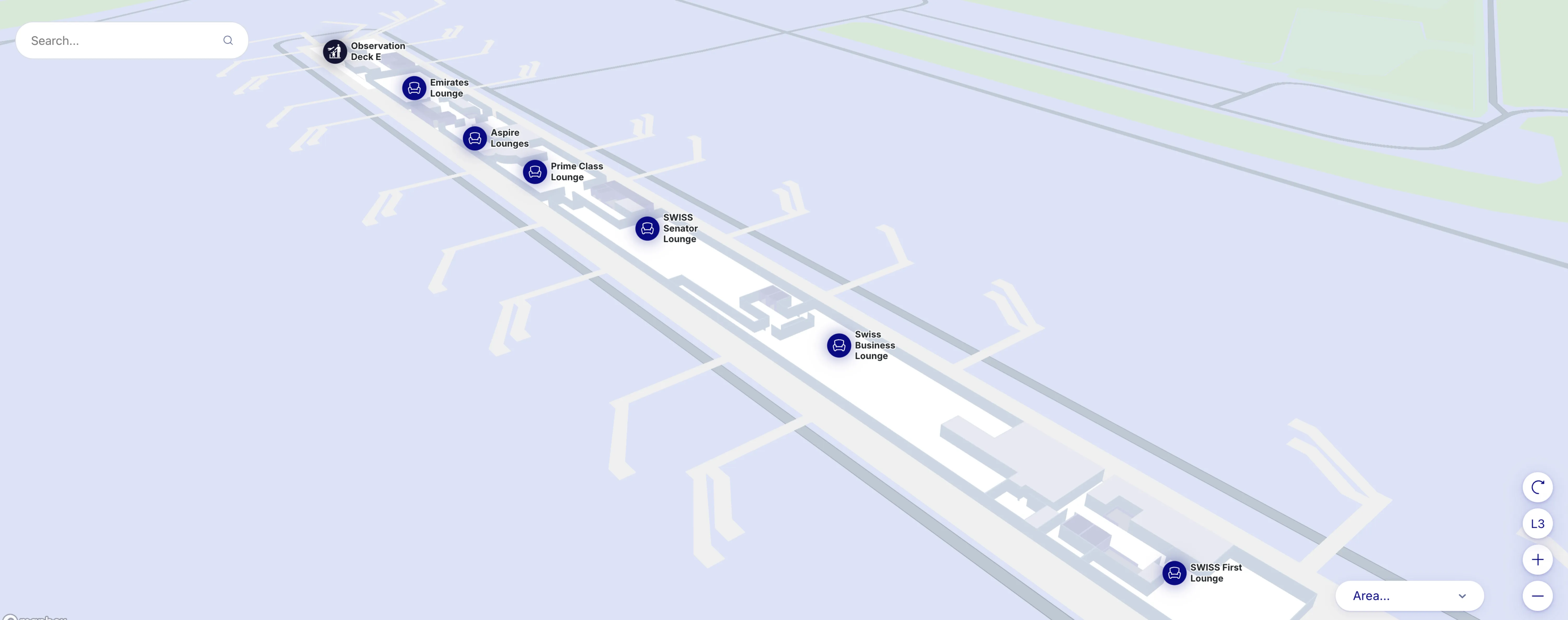Zurich Airport Terminal E Level 3 Map 2025
