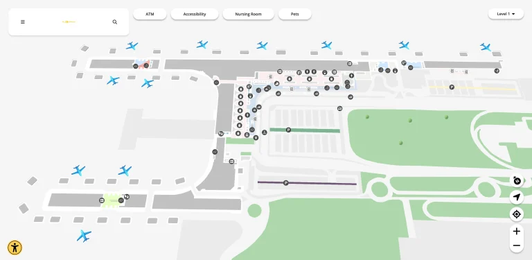 El Dorado International Airport Terminal 1 Level 1 Map 2026