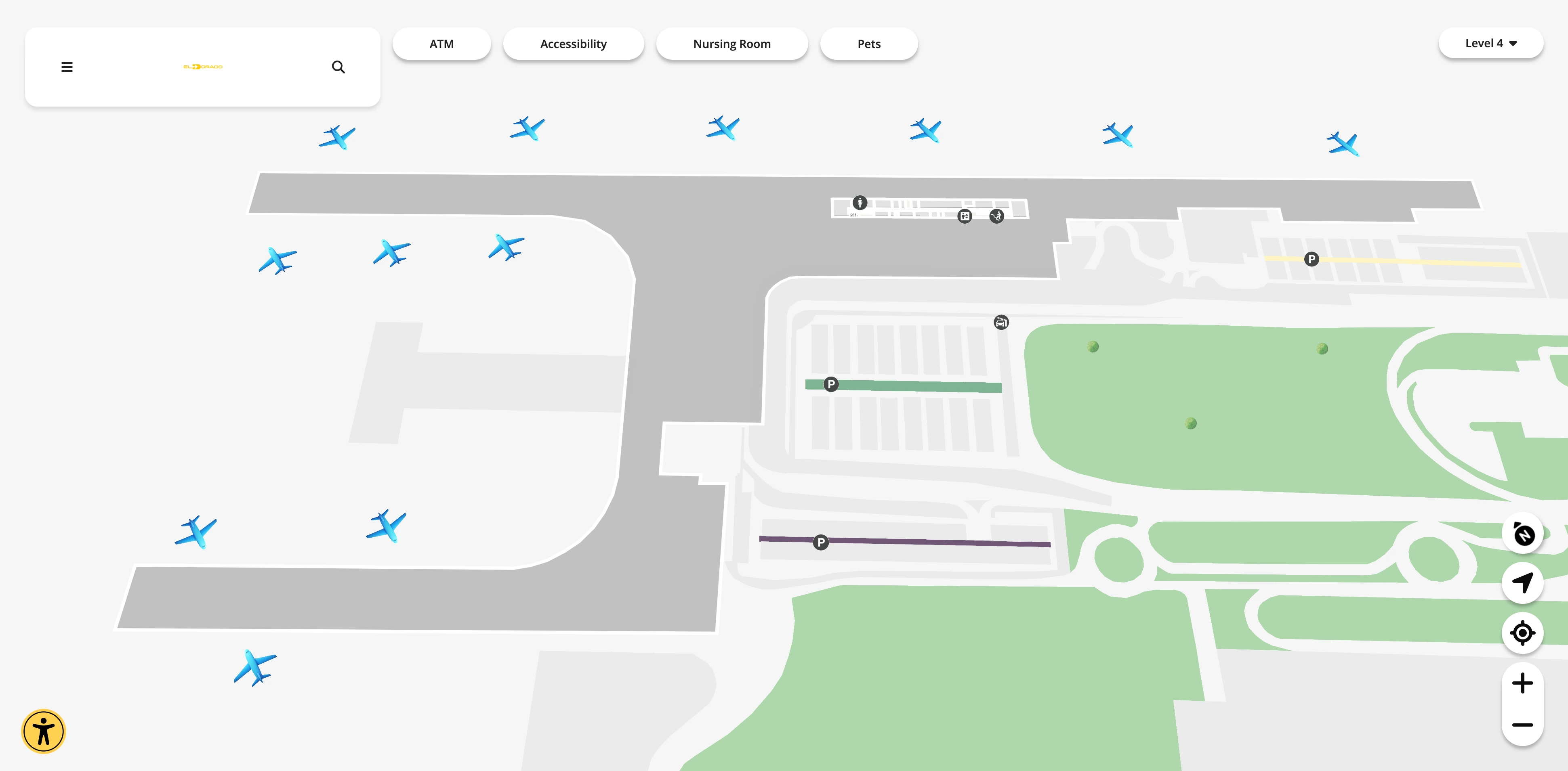 El Dorado International Airport Terminal 1 Level 4 Map 2026