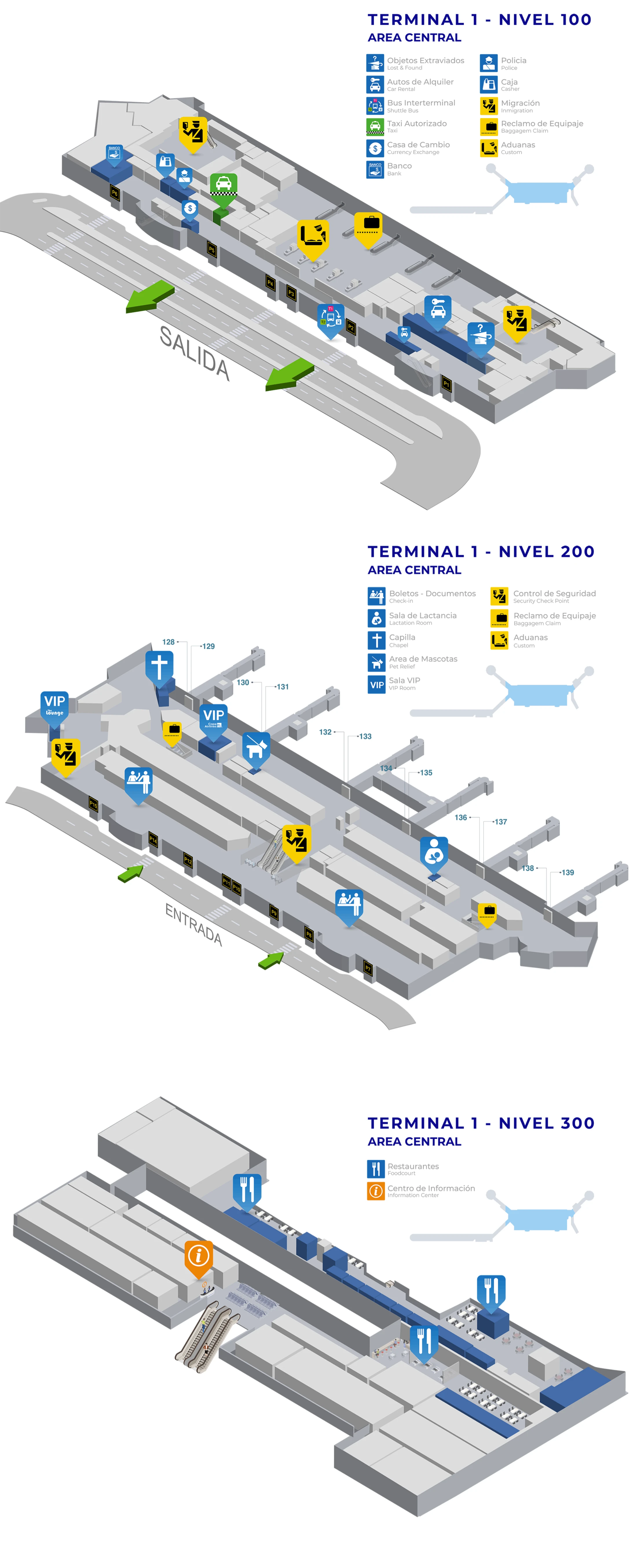 Tocumen International Airport Terminal 1 Map 2026